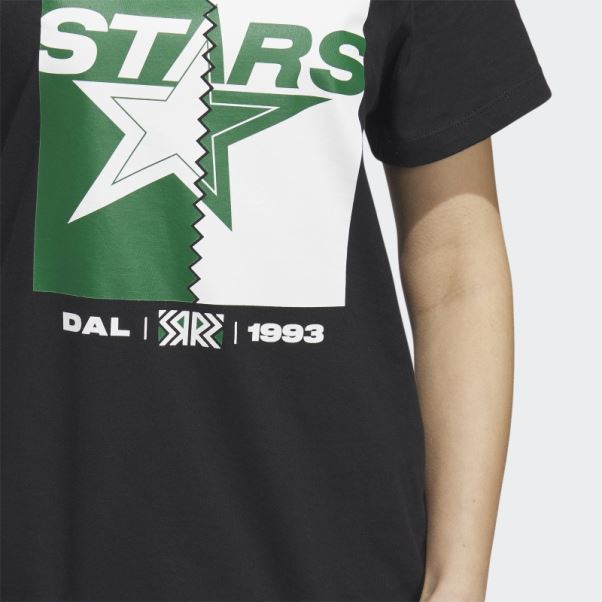 Tee Shirt Star Meneur De Jeu Noir Adidas