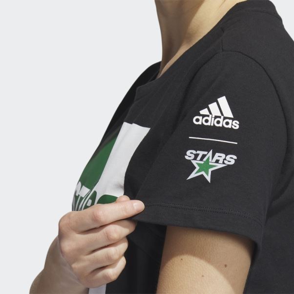 Tee Shirt Star Meneur De Jeu Noir Adidas