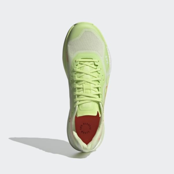 Chaussures De Course Sur Sentier Terrex Agravic Ultra Citron Vert Adidas