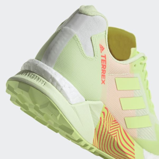 Chaussures De Course Sur Sentier Terrex Agravic Ultra Citron Vert Adidas