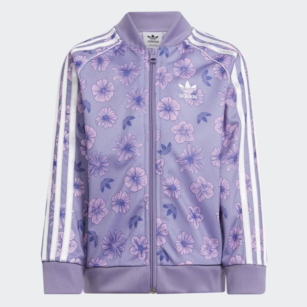 Survêtement Adidas Lilas à Fleurs