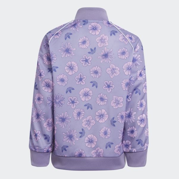 Survêtement Adidas Lilas à Fleurs