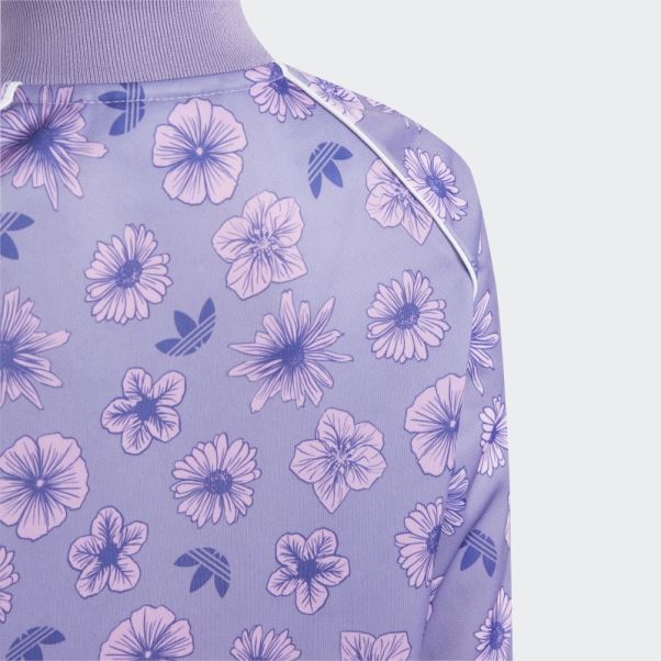 Survêtement Adidas Lilas à Fleurs
