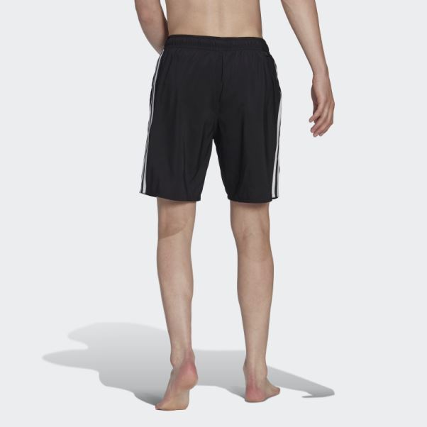 Adidas 3-stripes Clx Short De Bain Noir