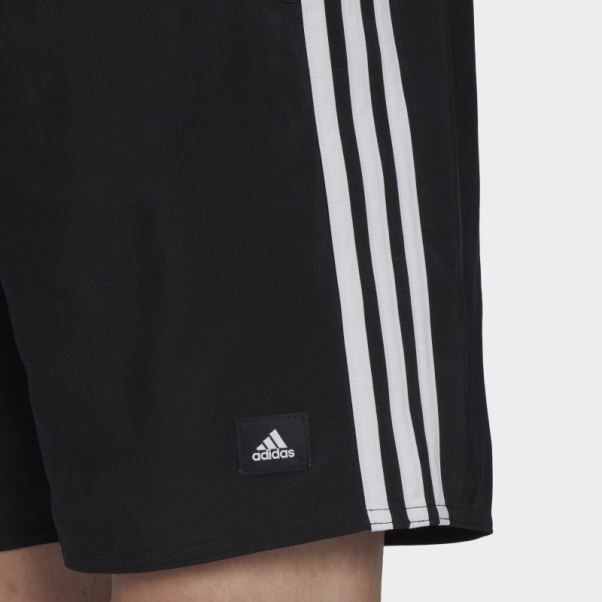 Adidas 3-stripes Clx Short De Bain Noir