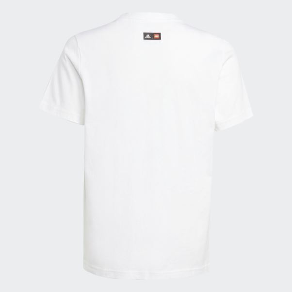T-shirt Graphique Adidas X Lego Blanc Chaud