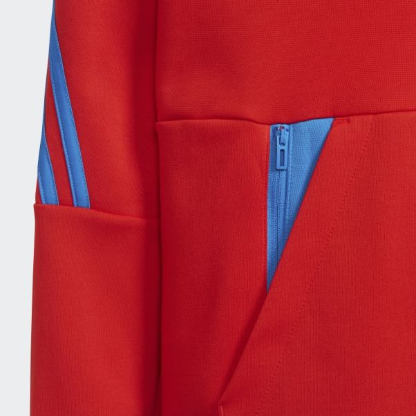 Adidas X Classic Lego Sweat à Capuche Rouge Mode
