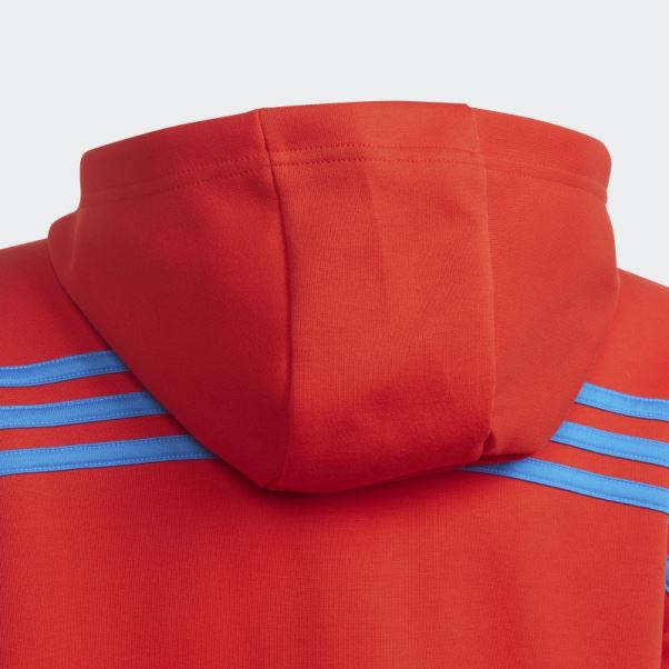 Adidas X Classic Lego Sweat à Capuche Rouge Mode