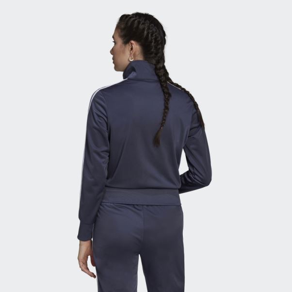 Adidas Bleu Marine Adicolor Classics Firebird Primeblue Veste De Survêtement