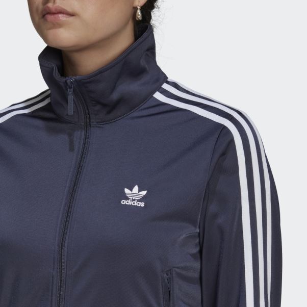 Adidas Bleu Marine Adicolor Classics Firebird Primeblue Veste De Survêtement