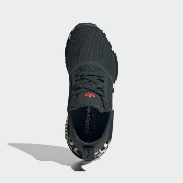 Chaussures Adidas Nmd-r1 Vertes