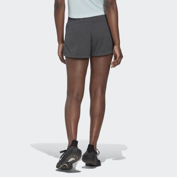 Short Adidas Pacer 3-bar Knit Gris