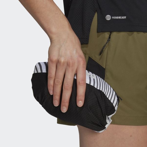 Coupe-vent Imprimé Trail Terrex Blanc Adidas