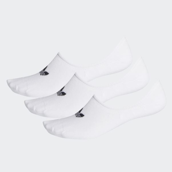 Adidas Chaussettes Basses Blanches 3 Paires