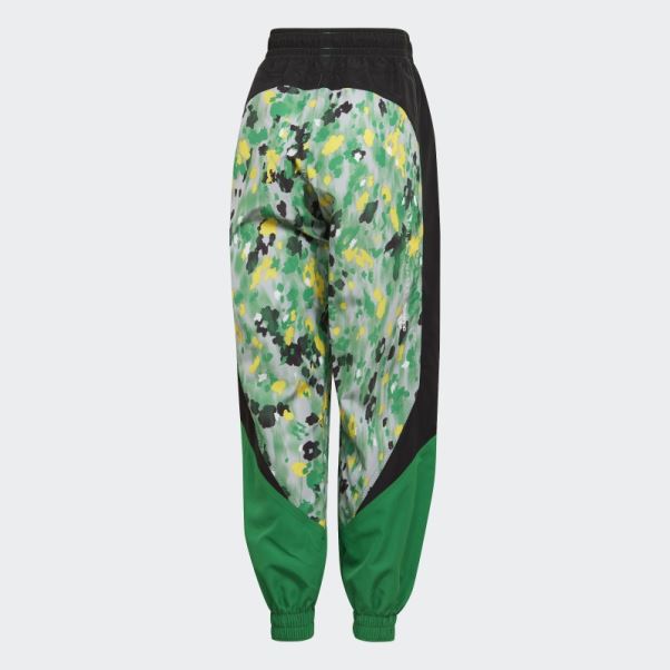 Pantalon De Survêtement Tissé Imprimé Adidas By Stella Mccartney Noir Mode
