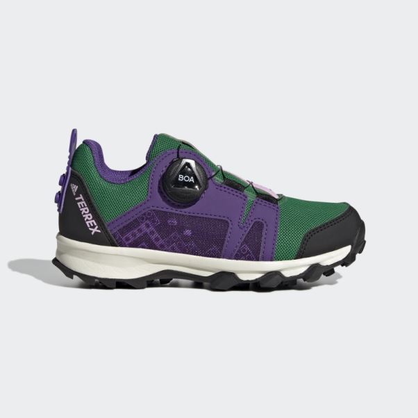 Adidas Terrex Agravic Boa X Lego Chaussures De Course Sur Sentier Mode Vert