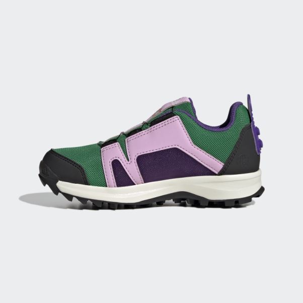 Vert Chaud Adidas Terrex Agravic Boa X Lego Chaussures De Course Sur Sentier