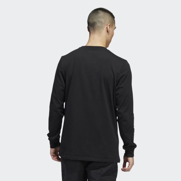 T-shirt à Logo à Manches Longues Adidas Skateboarding 4.0 Noir (non Genré)