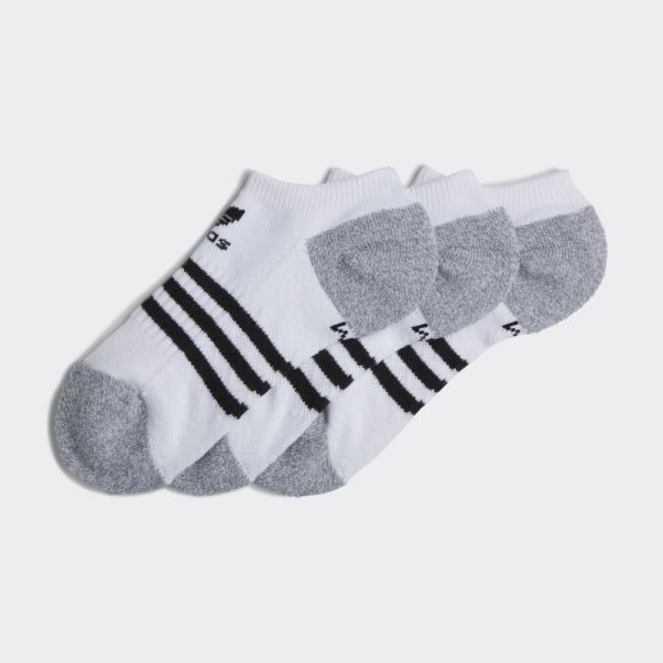 Roller No-show Chaussettes 3 Paires Adidas Blanc