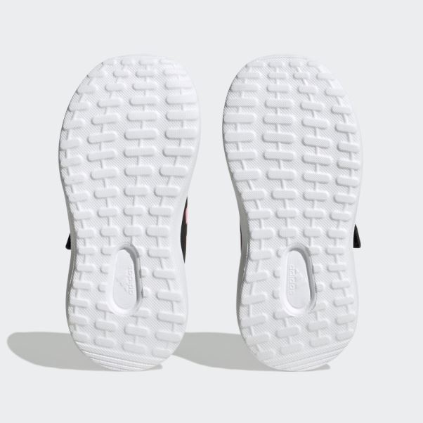 Adidas Fortarun 2.0 Cloudfoam Elastic Lace Top Strap Shoes Violet