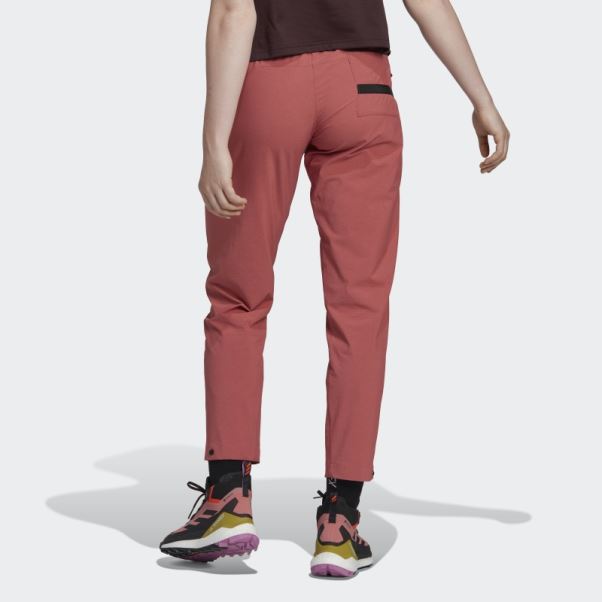 Pantalon De Randonnée Terrex Liteflex Rouge Adidas