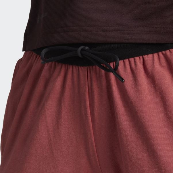 Pantalon De Randonnée Terrex Liteflex Rouge Adidas
