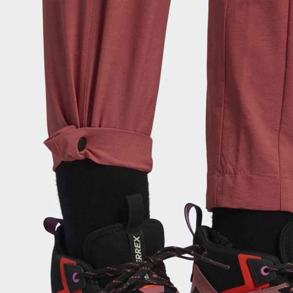 Pantalon De Randonnée Terrex Liteflex Rouge Adidas