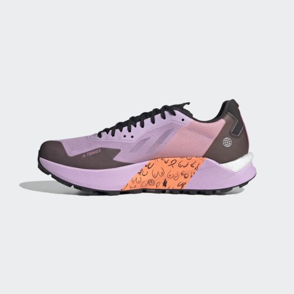 Terrex Agravic Ultra Bca Chaussures De Course Sur Sentier Adidas Lilas