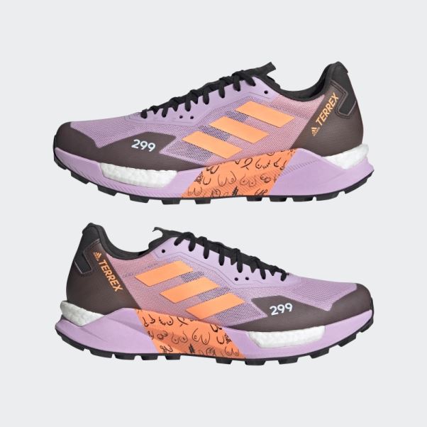Terrex Agravic Ultra Bca Chaussures De Course Sur Sentier Adidas Lilas