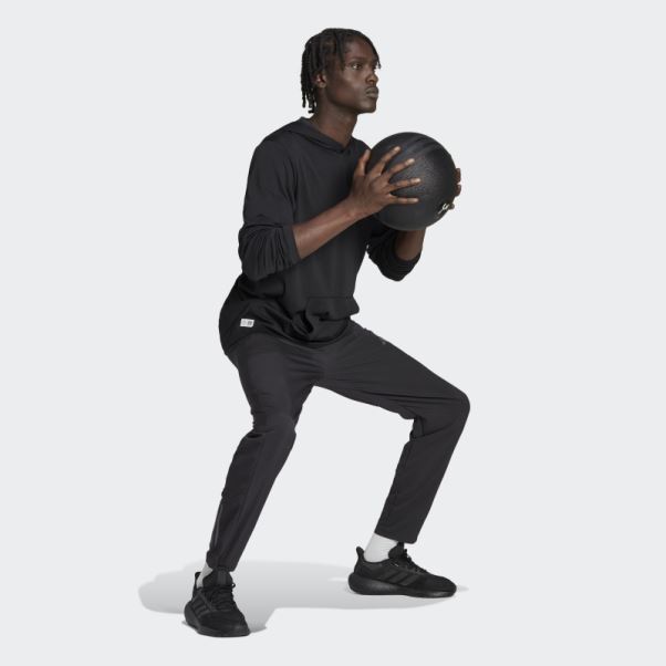 Adidas Train Essentials Made To Be Remade Training Sweat à Capuche Manches Longues Noir