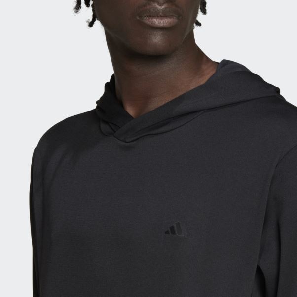Adidas Train Essentials Made To Be Remade Training Sweat à Capuche Manches Longues Noir