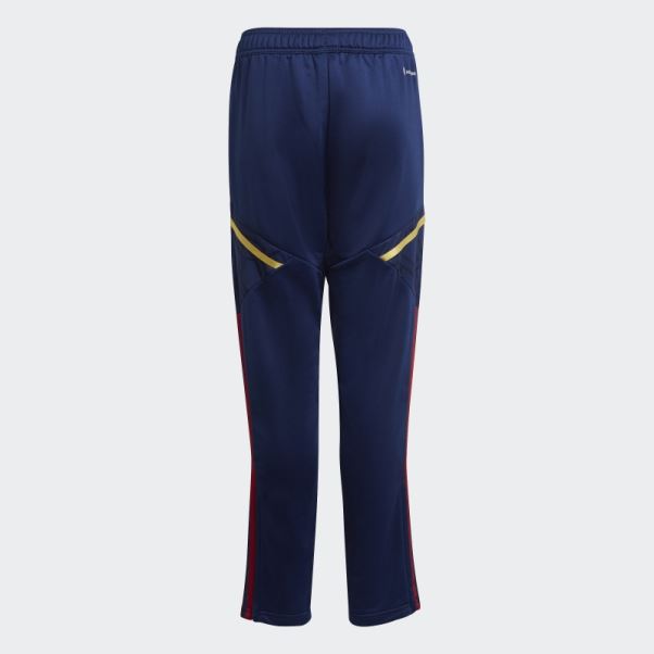 Adidas Ajax Amsterdam Condivo 22 Pantalon De Survêtement D'entraînement Bleu Marine