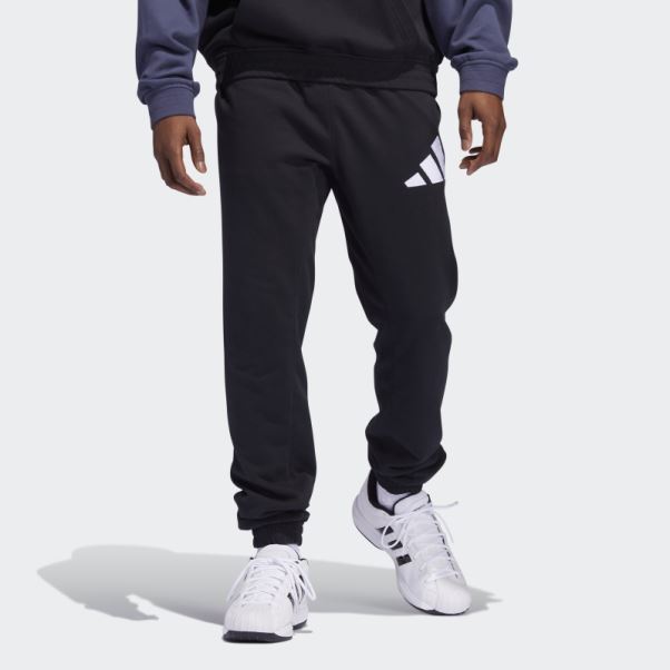 Pantalon De Basket Légendes Adidas Noir