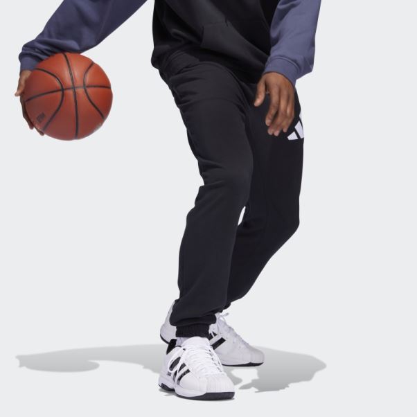 Pantalon De Basket Légendes Adidas Noir