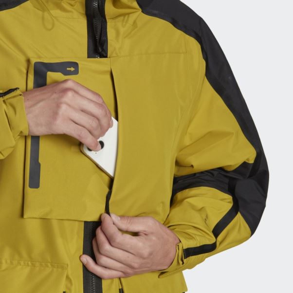 Veste De Ville Olive Terrex Xploric Rain.rdy Adidas