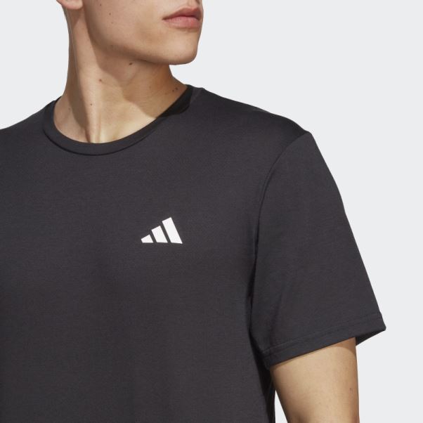 Adidas Train Essentials T-shirt D'entraînement Confort Noir