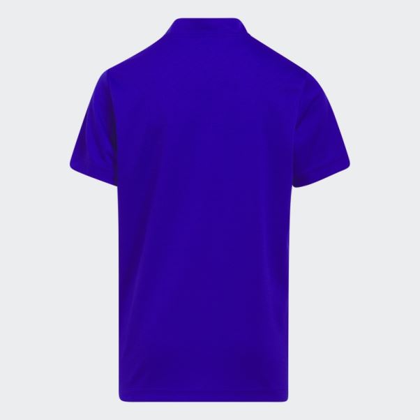 Polo Adidas Bleu Col Sport