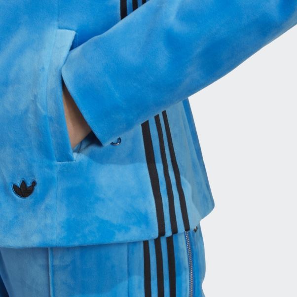 Oiseau Bleu Version Bleue Biker Santiago Veste Adidas