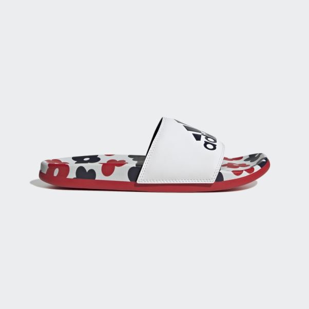 Adidas Adilette Comfort Slides écarlate