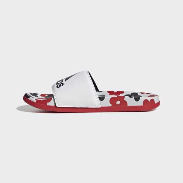 Adidas Adilette Comfort Slides écarlate