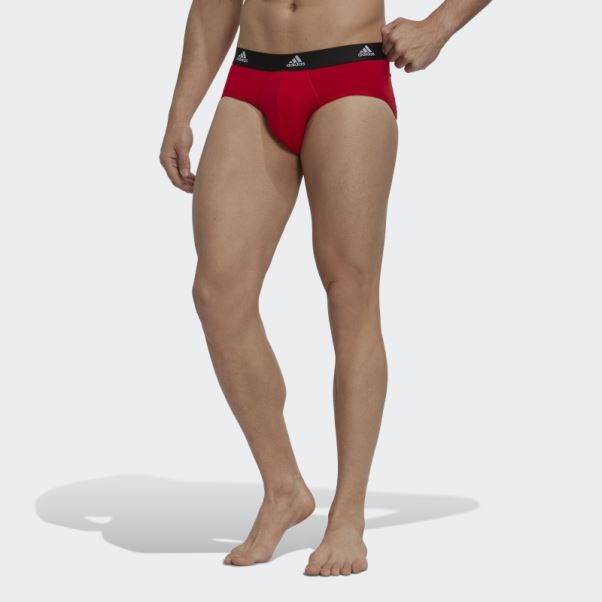 Slip Noir à 3 Bandes En Coton Comfort Flex Adidas