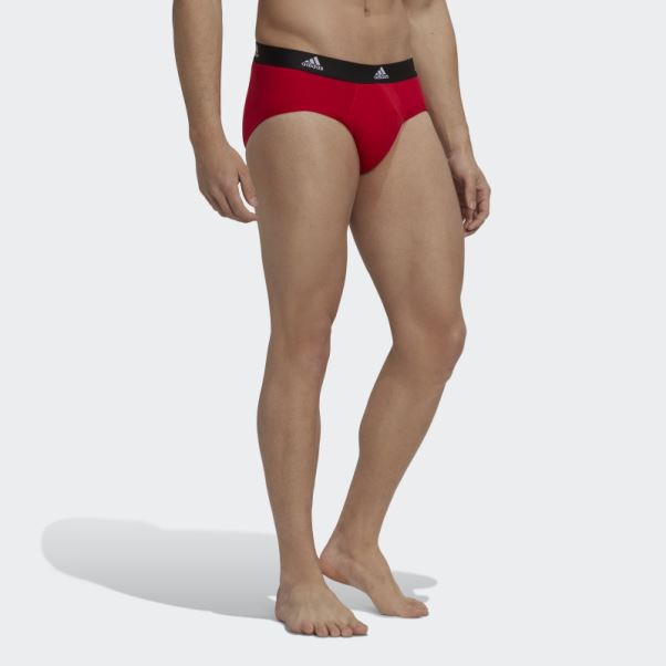 Slip Noir à 3 Bandes En Coton Comfort Flex Adidas