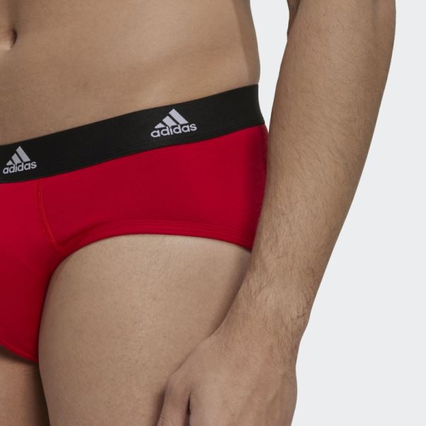 Slip Noir à 3 Bandes En Coton Comfort Flex Adidas