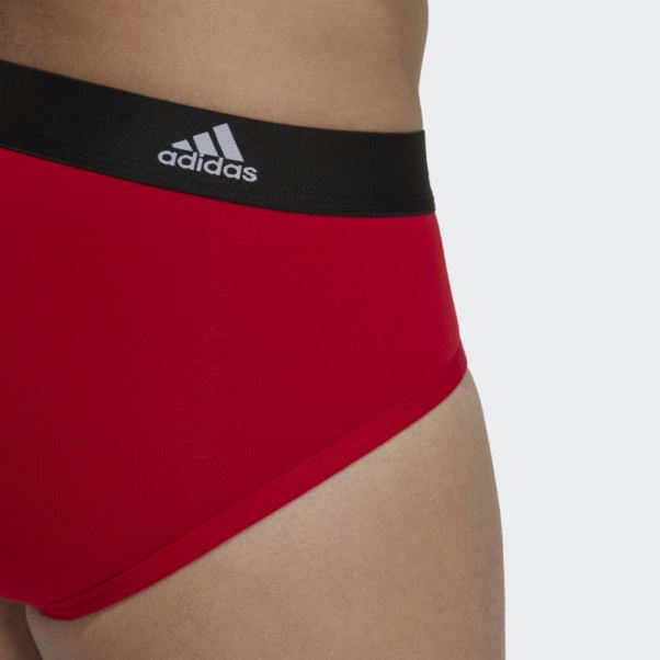 Slip Noir à 3 Bandes En Coton Comfort Flex Adidas