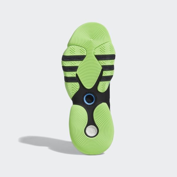 Adidas Trae Young 2.0 Chaussures De Basket Vert Chaud