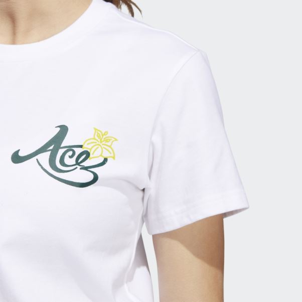 Adidas Lailaa T-shirt Blanc
