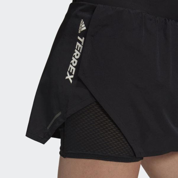 Adidas Short Noir Terrex Agravic Pro