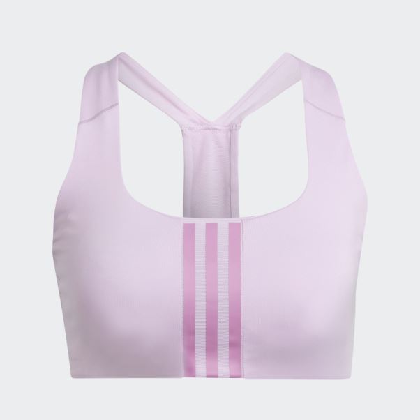 Soutien-gorge à Maintien Moyen Powerimpact Training Adidas Lilas