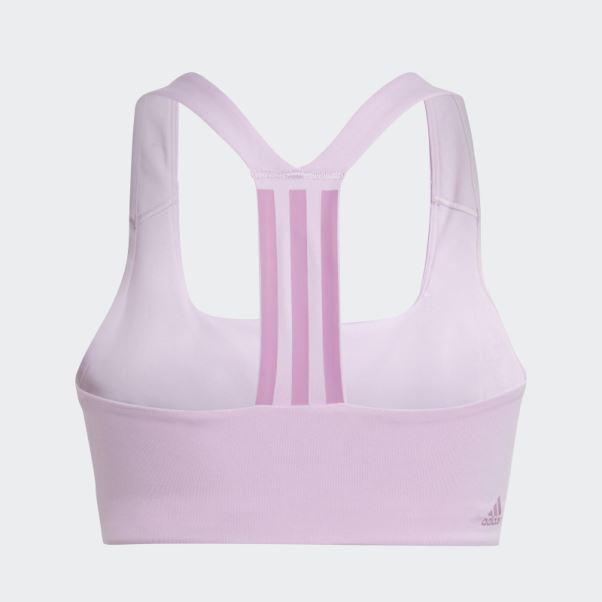 Soutien-gorge à Maintien Moyen Powerimpact Training Adidas Lilas