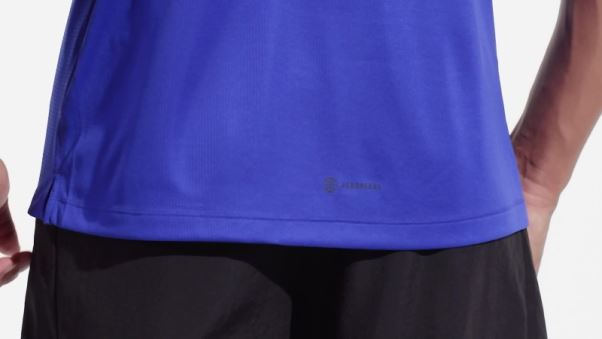 Train Icones 3-stripes T-shirt D'entrainement Adidas Bleu